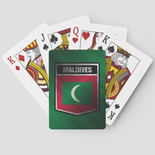 Malediven Spielkarten (Rückseite)