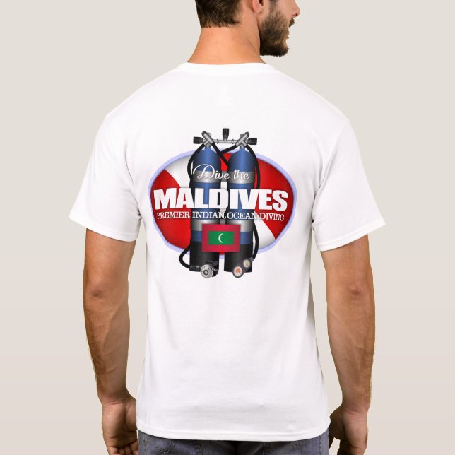 Malediven T-Shirt (Rückseite)