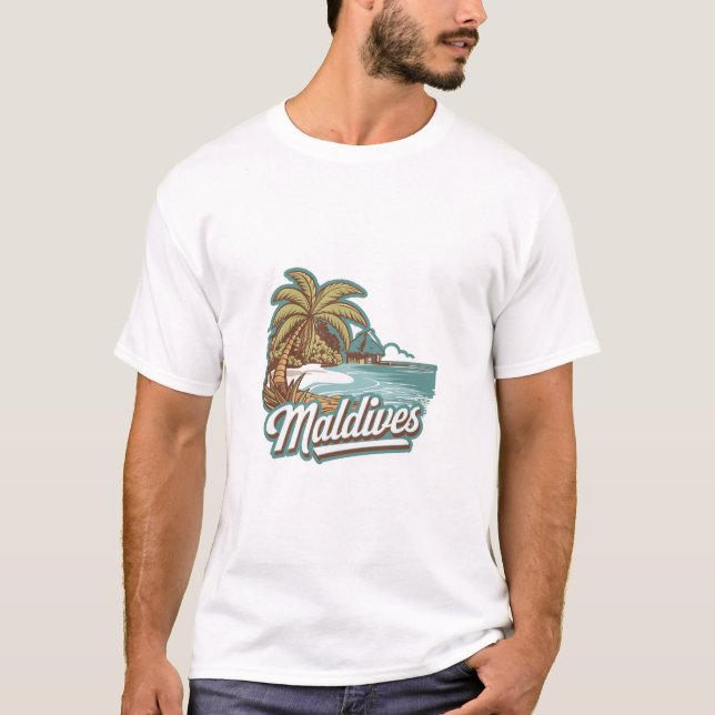 Malediven T-Shirt (Vorderseite)