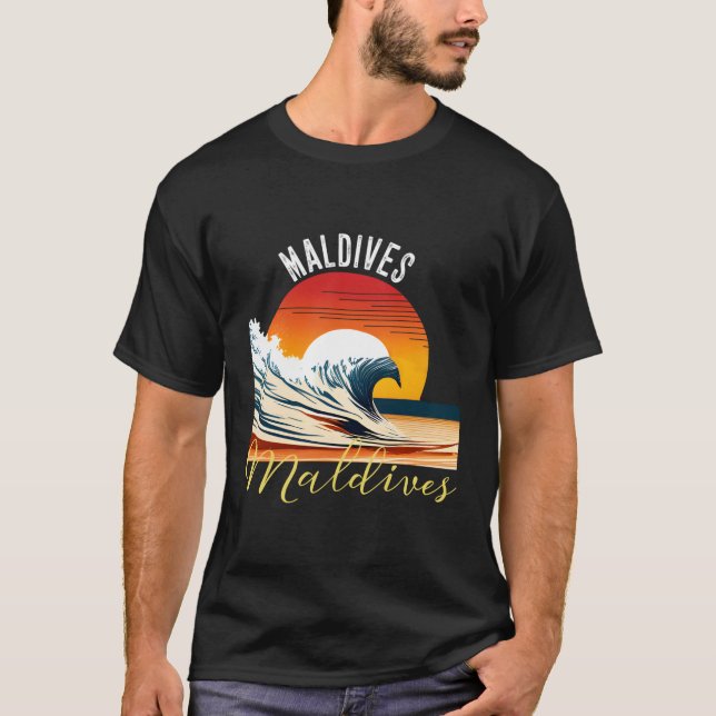 Malediven T-Shirt (Vorderseite)