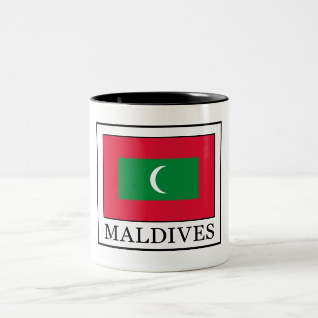 Malediven Zweifarbige Tasse (Mittel)