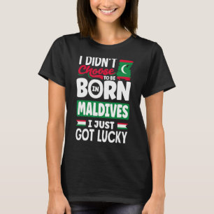 Maledivische Malediven Maledivische Fahne Ich habe T-Shirt