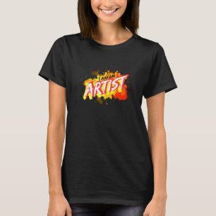 Malen Ich bin Künstlerin und KünstlerIn Creative P T-Shirt