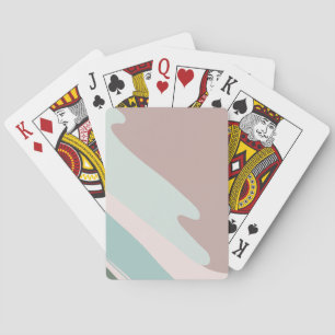 Malen Kunst Muster Design Schattierung Wasserfarbe Spielkarten