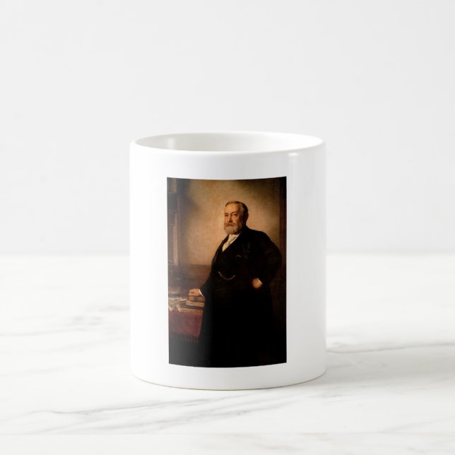 Malen Präsidenten-Benjamin Harrison Tasse (Mittel)