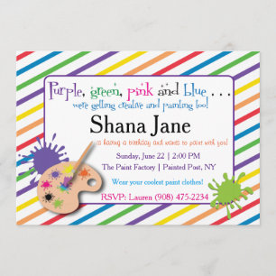 Malen Sie die Einladung des Liebhabers