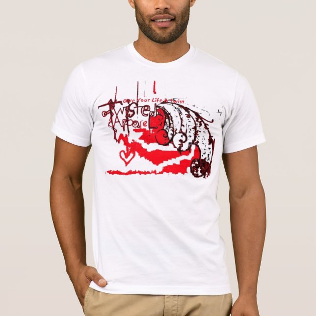 malen Sie es rot T-Shirt (Vorderseite)