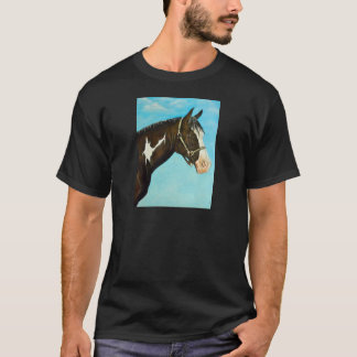 Malen Sie Pferd T-Shirt