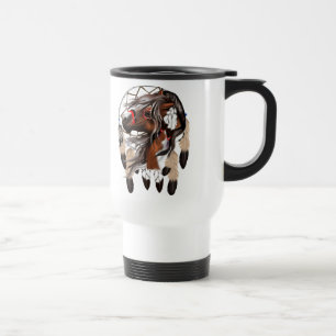 Malen Sie PferdDreamcatcher Tasse