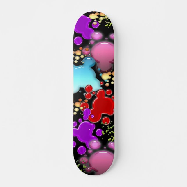 Malen Sie platschen Skateboard (Vorne)