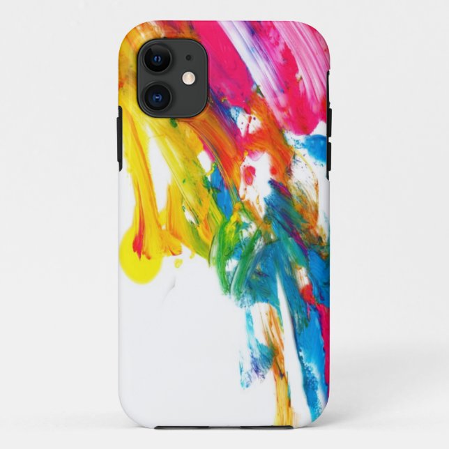 malen Sie Spritzerfarbfarben klassifizieren Case-Mate iPhone Hülle (Rückseite)