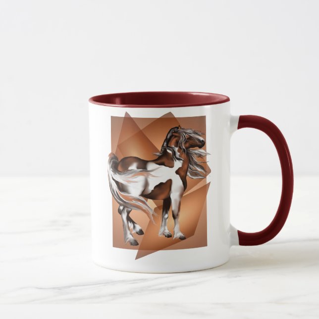 Malen Sie Tasse (Rechts)