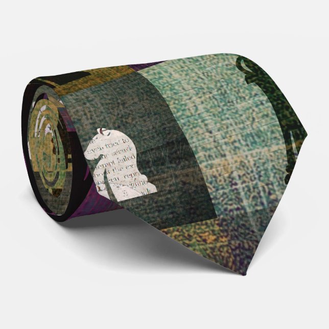 Malen Sie und drucken Sie Schachbrett-und Krawatte (Gerollt)