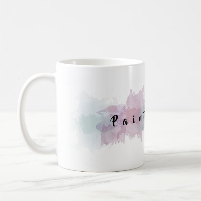 Malen Sie Wasser-Tasse Kaffeetasse (Links)