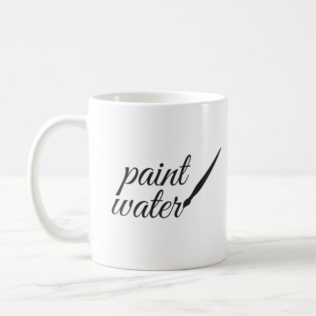 Malen Sie Wasser-Tasse Tasse (Links)