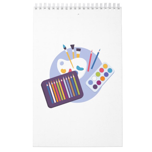 Malen Stufenkalender Kalender (Titelbild)