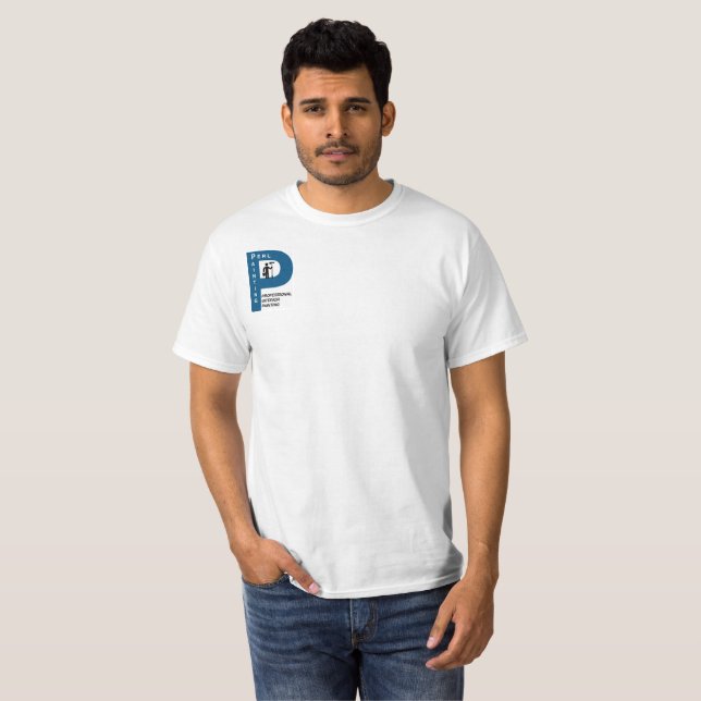 Malende Vorlage Perl T-Shirt (Vorne ganz)