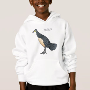 Maleo-Vogel Cartoon-Illustration  Hoodie