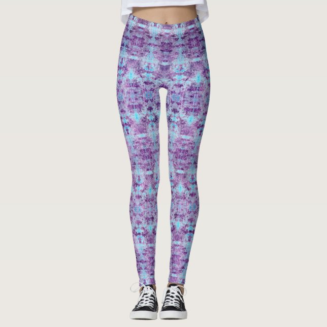 Maler Abstrakt Leggings (Vorderseite)