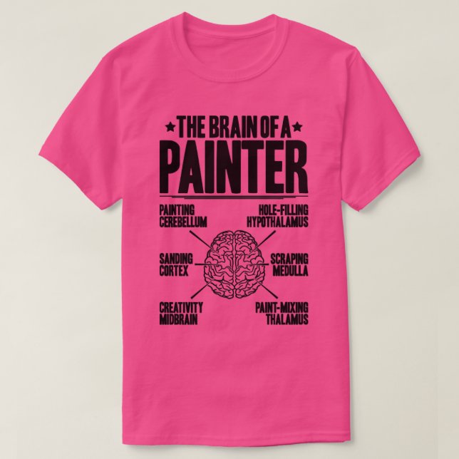 Maler-Dekorator-Hausmaler11 T-Shirt (Design vorne)
