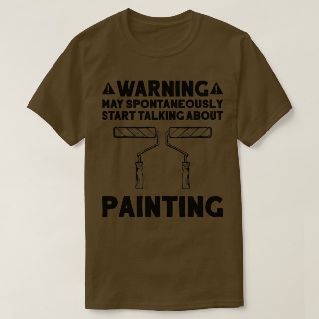 Maler-Dekorator-Hausmaler15 T-Shirt (Design vorne)