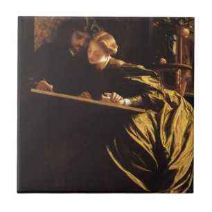 Maler-Flitterwochen von Lord Frederic Leighton Fliese