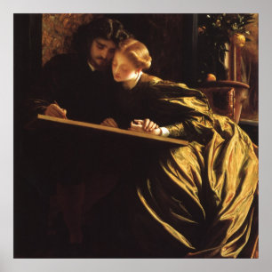 Maler-Flitterwochen von Lord Frederic Leighton Poster