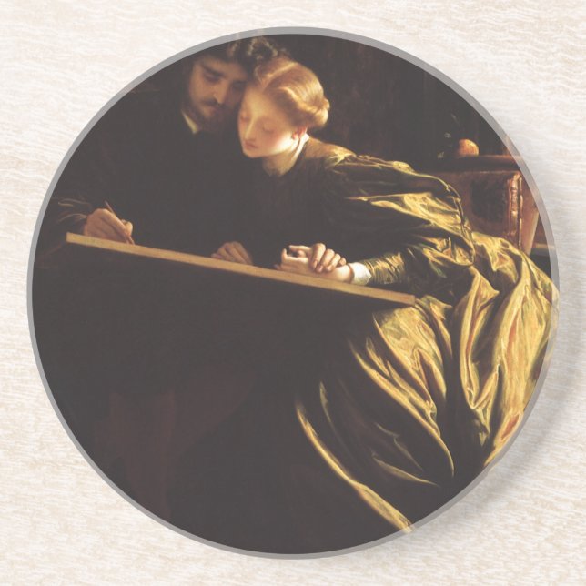 Maler-Flitterwochen von Lord Frederic Leighton Untersetzer (Vorne)