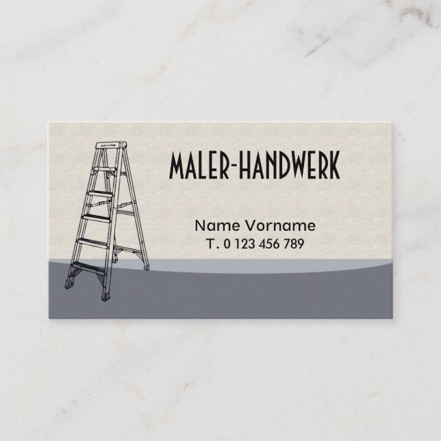 maler-handwerk visitenkarte (Vorderseite)
