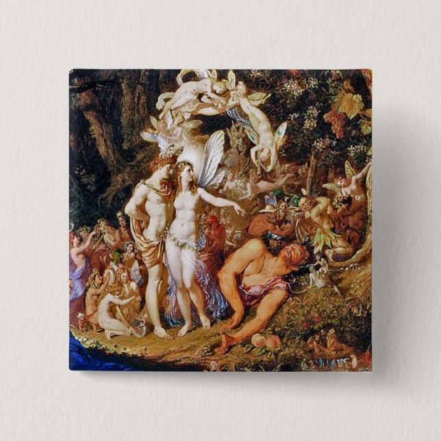 Maler "Oberon and Titania" Button (Vorderseite)