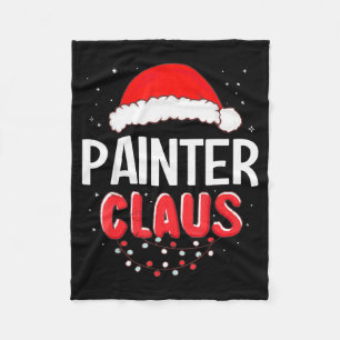 Maler Santa Claus Weihnachts-Passendes Kostüm Fleecedecke
