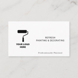 Maler und Dekorator Beruflich hinzufügen Visitenkarte