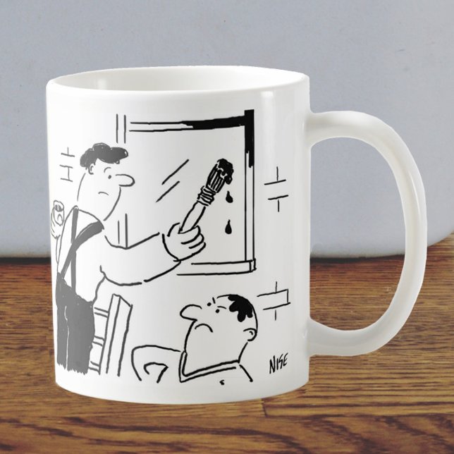 Maler und Dekorator-Cartoon Kaffeetasse (Von Creator hochgeladen)