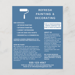 Maler und Dekorator für die Marine Flyer