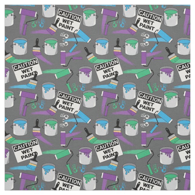 Maler und Dekorator Gemustert Stoff (Muster)