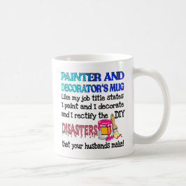 Maler und Dekoratorgeschenk Kaffeetasse