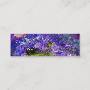 Maler-Visitenkarte - Anpassbar Mini Visitenkarte