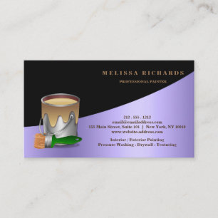 Maler-Visitenkarte Visitenkarte