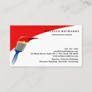 Maler-Visitenkarte Visitenkarte