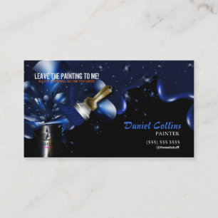 Maler-Visitenkarte Visitenkarte