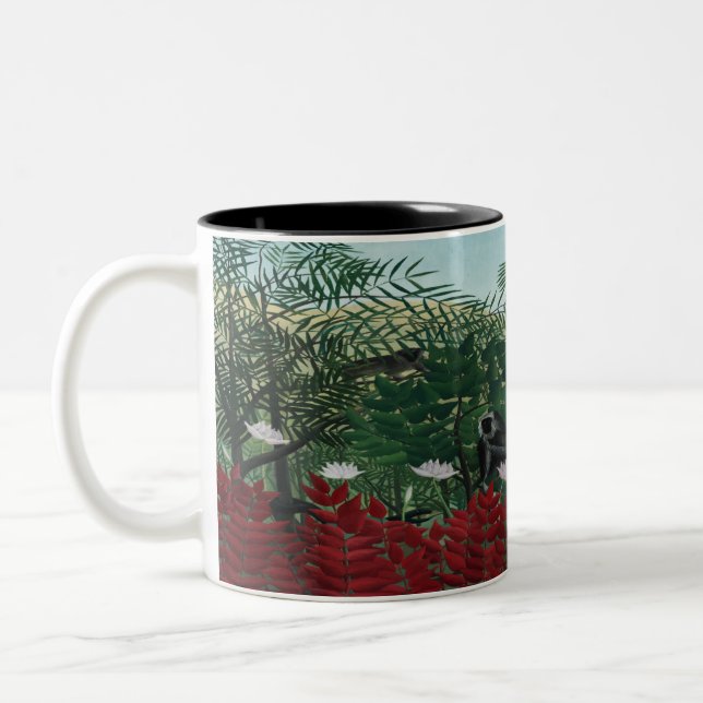 MALER ZWEIFARBIGE TASSE (Links)