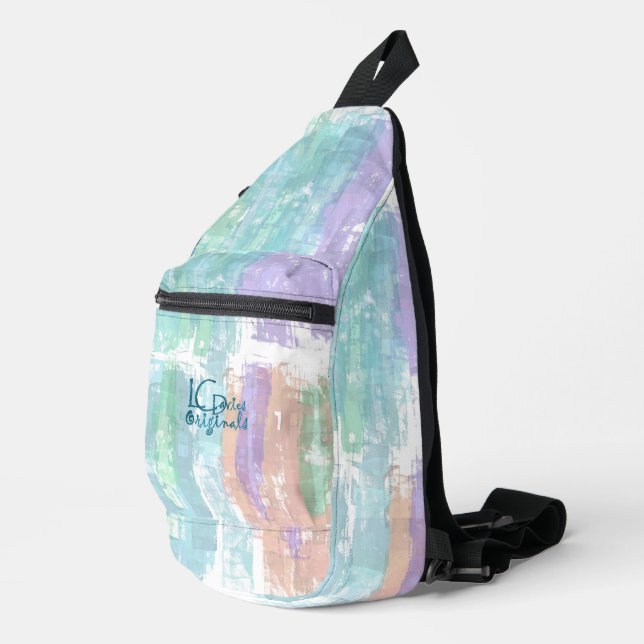 Malerbeutel Crossbody Bag (Rechte Ecke)