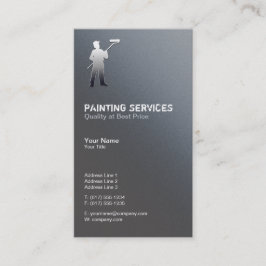 Malerdienste | Maler Silver Visitenkarte