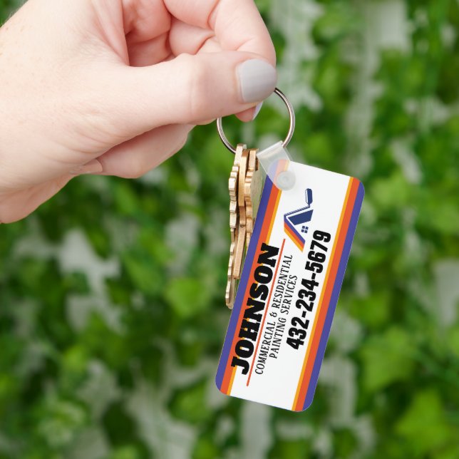 Malerdienstleistungen Kommerziell und in Wohnräume Schlüsselanhänger (Hand)