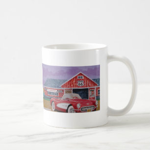 Malerei 1957corvette kaffeetasse