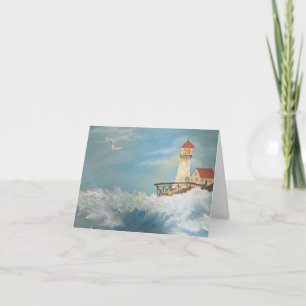 Malerei am Meer von Julia Morrill Karte