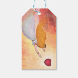 Malerei Aquarell Aurora, Prinzessin der Liebe Geschenkanhänger