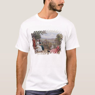 Malerei auf der Terrasse T-Shirt