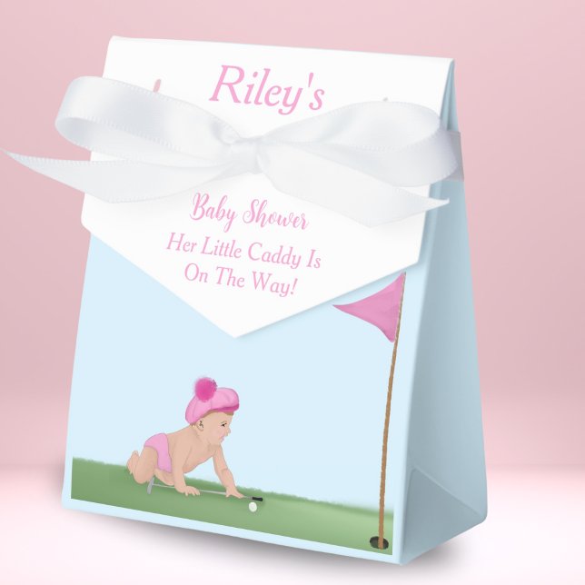 Malerei auf Golf Baby Girl Sweet Caddy Baby Dusche Geschenkschachtel (Von Creator hochgeladen)