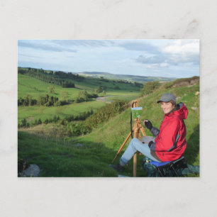 "Malerei auf Harehaugh" Postkarte